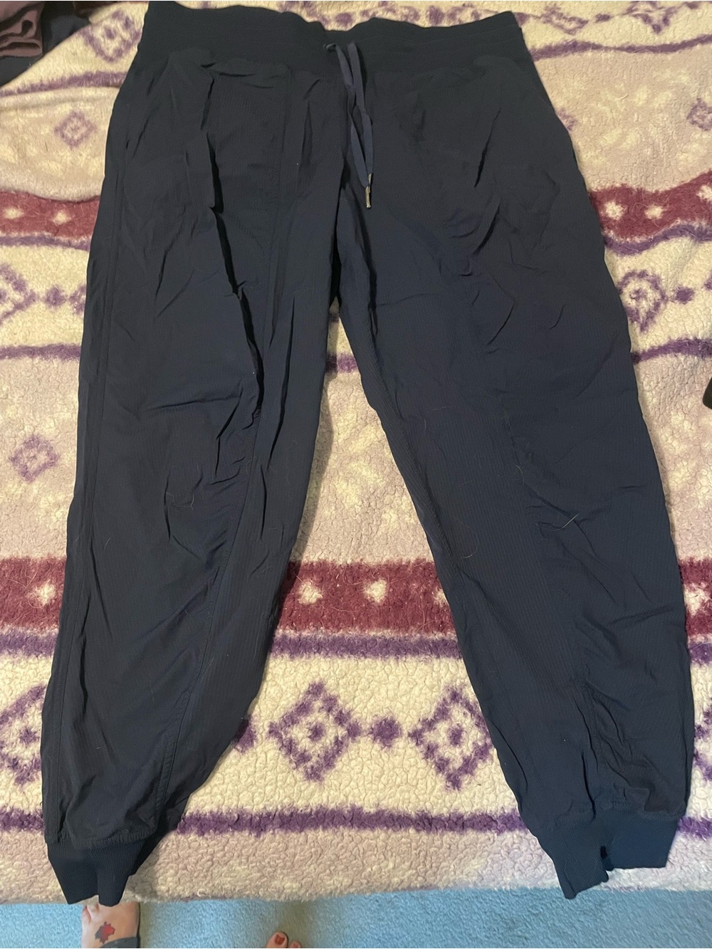 Lululemon Dance Studio Mid-Rise Full Length Jogger - Navy